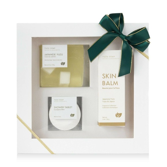 Japanese Yuzu Other - Japanese Yuzu Soap Bar 3-Pc. Bath & Body Gift Set